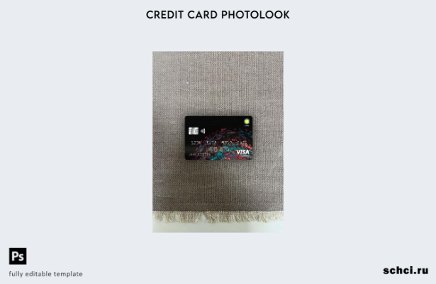 цифровая загрузка США MOVO Bank Visa Classic, фотоизображение, передний шаблон к